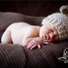 Baby Girl Hat or Baby Boy Hat Hand Knit Bear Hat To Match Cocoon Photo Prop