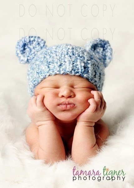 KNITTING PATTERN Baby Bear Hat