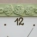 Light Green Shabby Chic Wall Clock