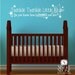 Twinkle Twinkle Little Star Nursery Wall Decal - Children's Baby Vinyl Wall Decal Sticker