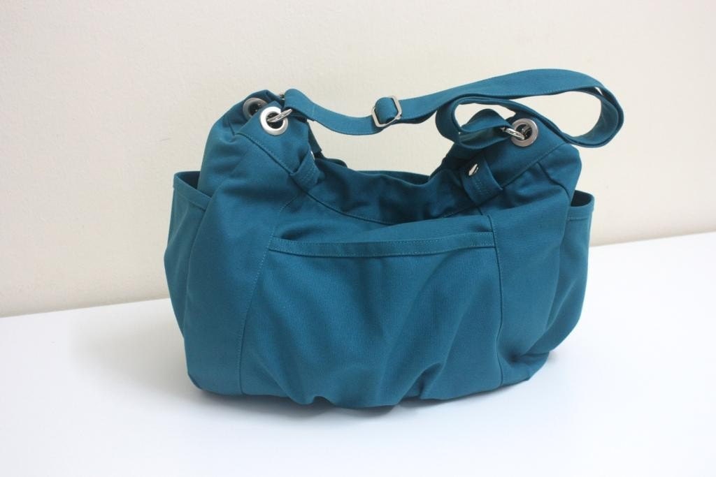 SALE - 10% OFF - Anna in Teal // messenger / shoulder bag / diaper bag / School bag / Purse / tote / women / For her