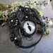 SOLD Gothic Steampunk Evil Eye Pin Brooch