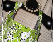 Nursing Cover-Kiwi Flowers HideAway Nursing Cover Up with OVERALL BUCKLE and Terry Cloth Pocket