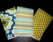 Spruce French Wallpaper Burpie Trio