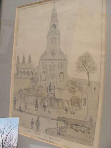 Antique Primitive Naive Artwork