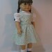 1944-103P-6, 18 Inch Doll Clothes American Girl Molly Emily Jumper Dress