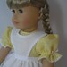 1854-105-2-3 Yellow Party Dress for Kirsten