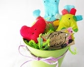 Organic Baby Gift Basket Eco Friendly Unisex Newborn