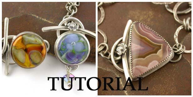 Instant Download - Tutorial - Bezeled Toggle Clasp - Beginning Metal Fabrication - ebook