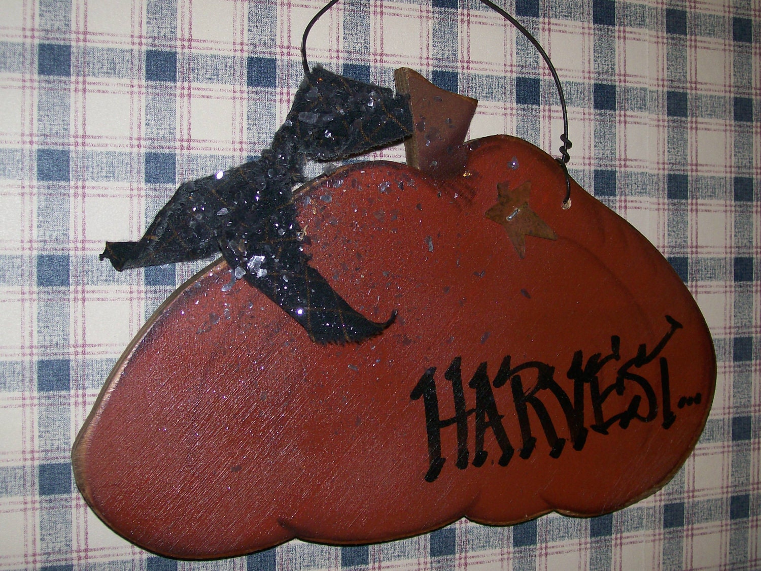 Harvest Hanging Pumpkin