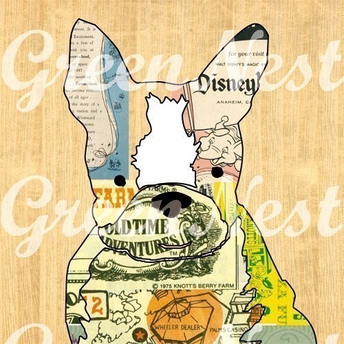 Cute Boston Terrier Puppy Poster Print