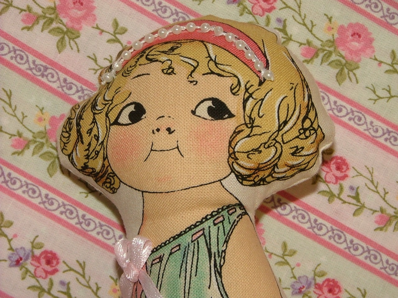 Priscilla Mae Cloth Paper Doll