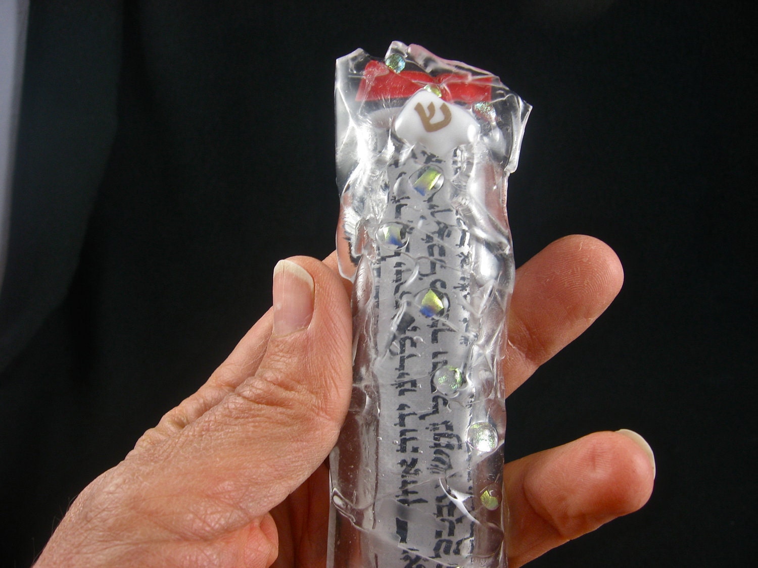 Wedding Shard Mezuzah Keepsake