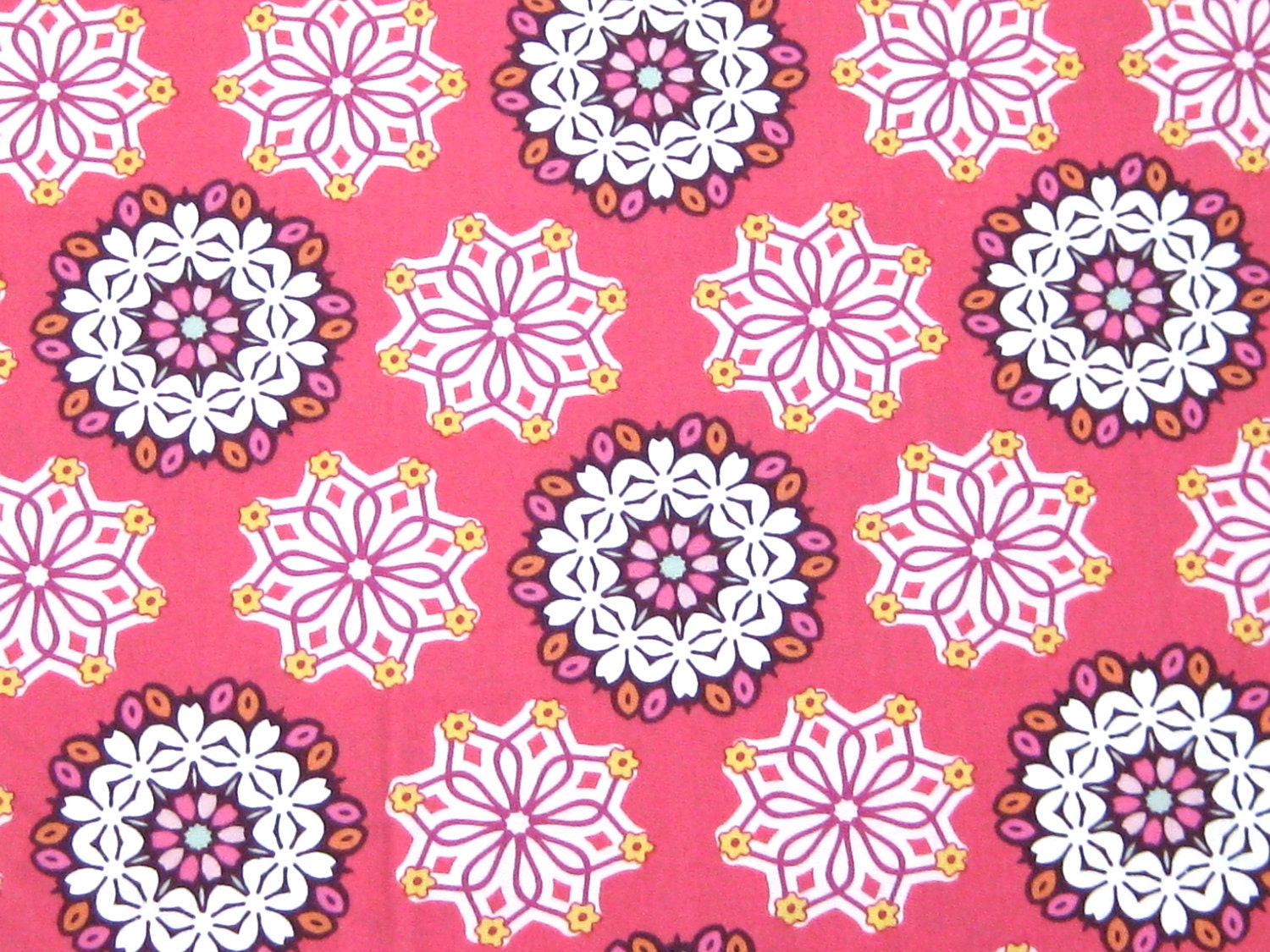 Art Gallery Fabric - Hyperreal Garden Collection - Radiant Bouquet Ruby - 1 yard