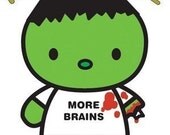 hello kitty zombie DIY tote bag purse