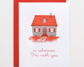 Letterpress Valentine Card // Home