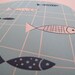 Modern Fish Letterpress Print