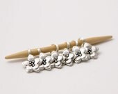 6 Stitch Markers -Flowers