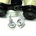 Travel Compass Steampunk Earrings Neo Victorian Industrial Designed by Mystic Pieces