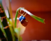 Heart of Blue Stitch Markers