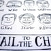 Hail to the Chief Letterpress Print