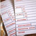 Letterpress Address Card File with Box
