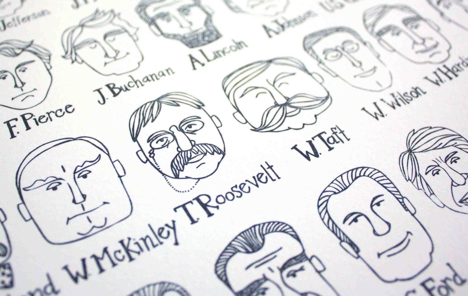 Hail to the Chief Letterpress Print