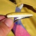 Yellowheart and Maple Tie Clip