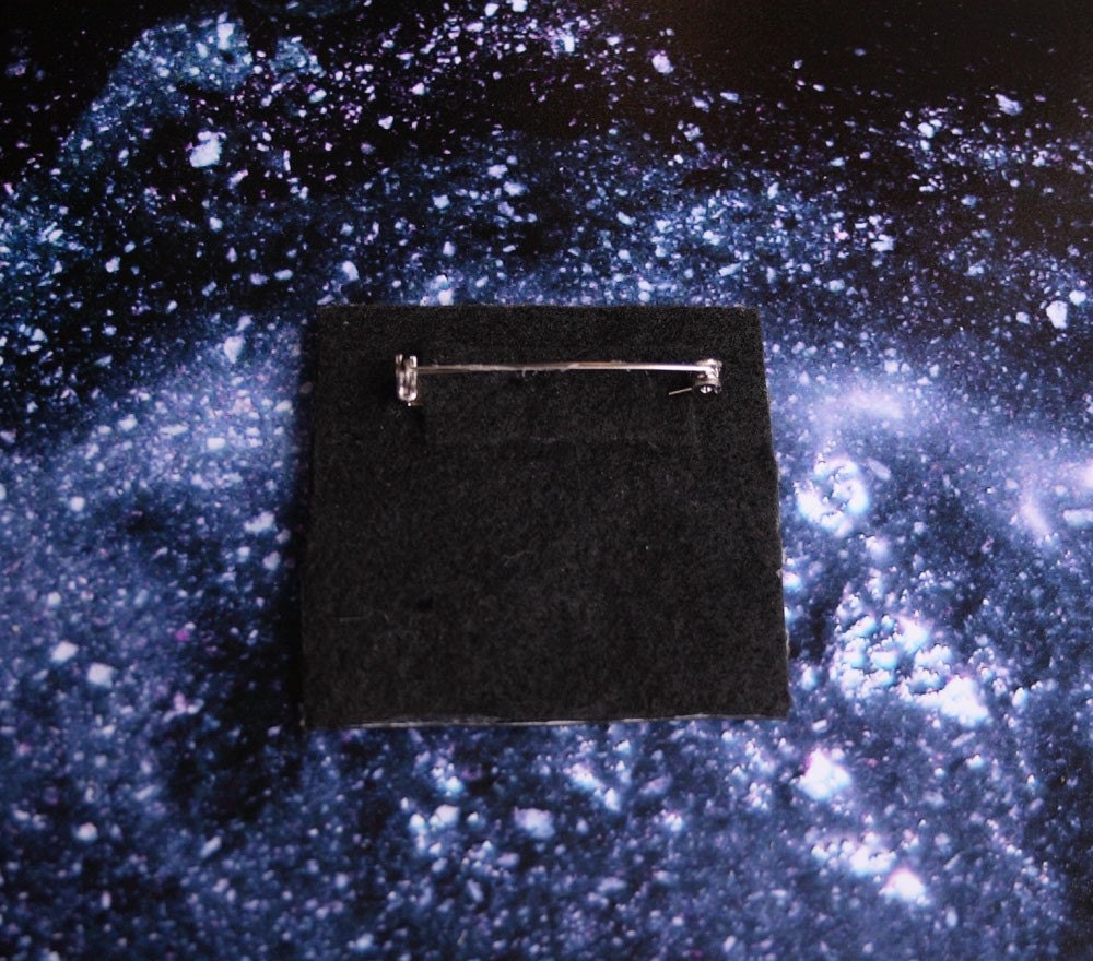 Our Solar System on a Brooch or pin