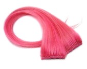 Cotton Candy Pink Clip-In Hair Extensions