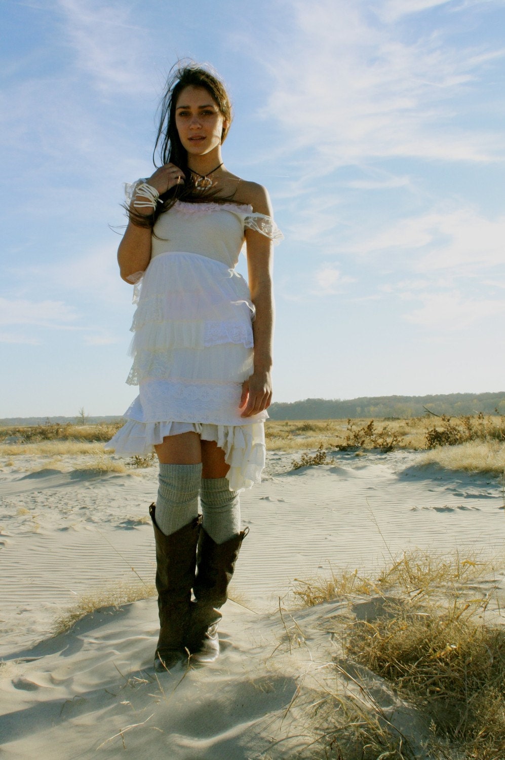 heavenly.  womens layered tank dress.   custom sizes/lengths