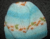 knit baby hat 6 - 12 months