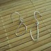 Wire Wrap Earrings Sienna Fine Silver Wire