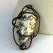 Wire Wrapped Tree Agate Ring Size 7 Large Stone