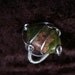 Wire Wrapped Ring Size 8 Unakite Delight in SS
