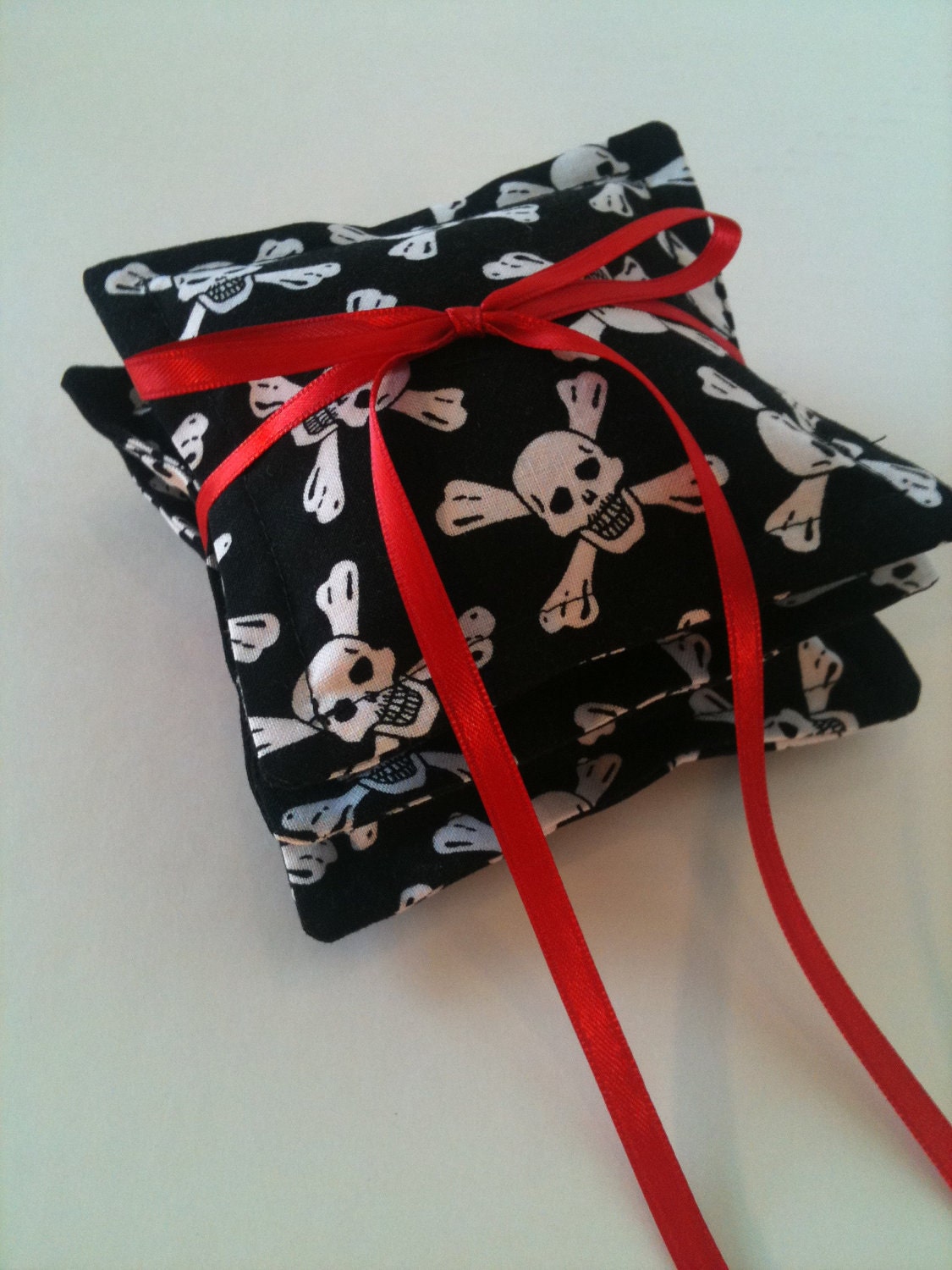 Not Your Grandmothers Dried Lavender Sachet Skulls and CrossBones
