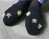 Everyday Slippers - In Black - Cool Absorbent Cotton