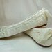 TWINKLE TOES Ballet Flats ... vintage lace, Swarovski crystals, pearls and glass embellishments