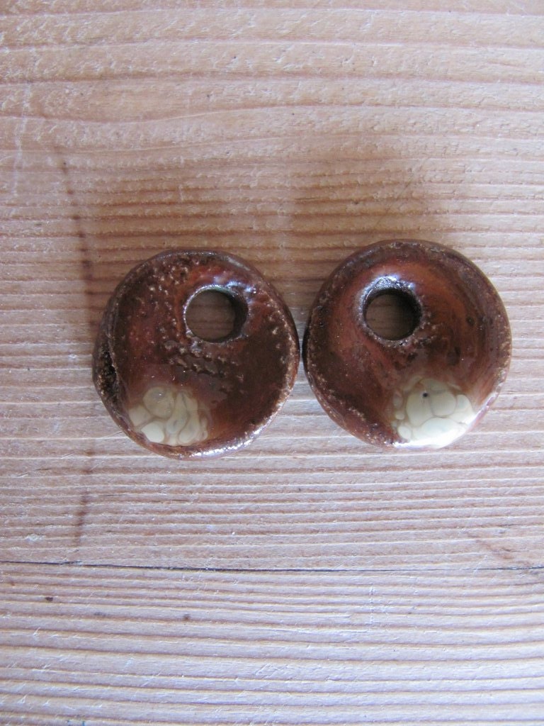 Pair of earring beads