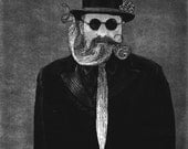 Beard Print - 'Beard Tie' etching