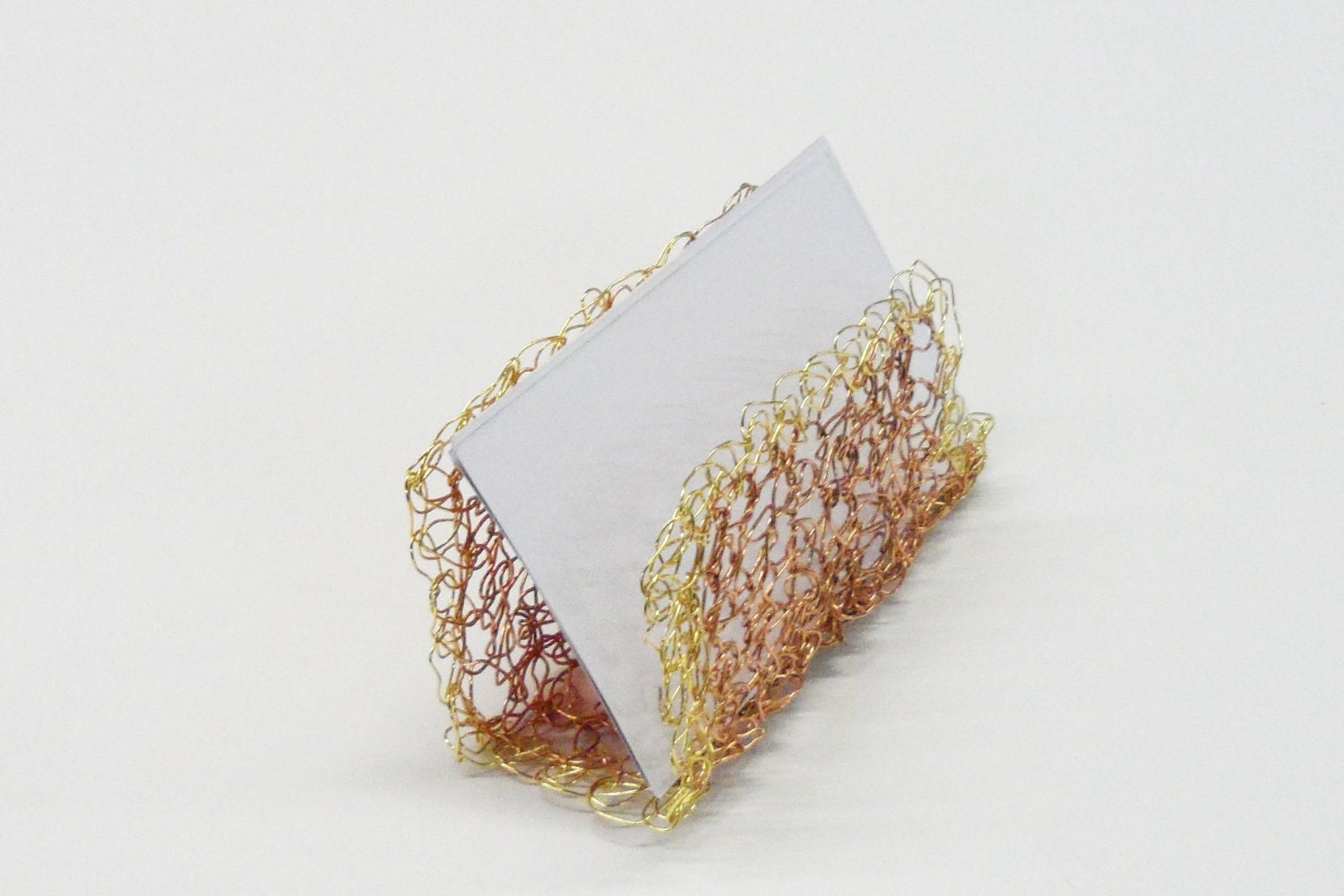Wire Business Card Holder