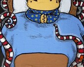 Illustration - Mom, there's something under my bed