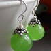 With this lime who needs a coconut... Quartz Earrings