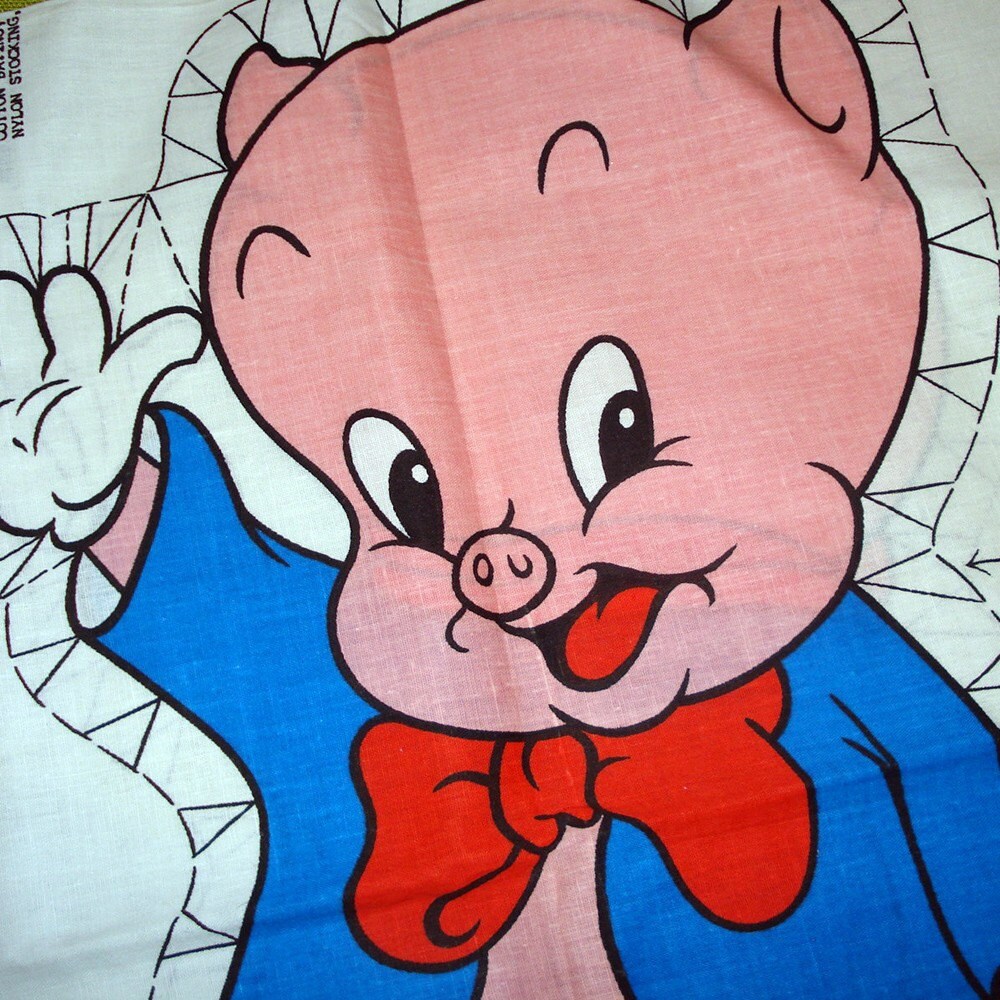 porky pig stuffed animal