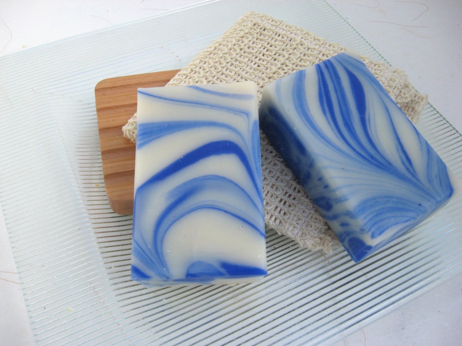 Mint Swirl Organic Handmade Soap