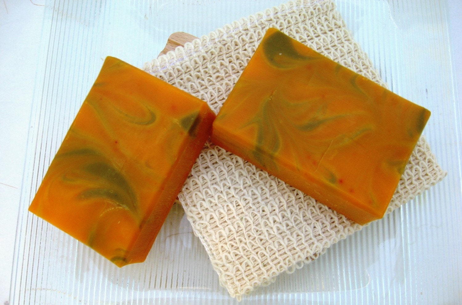 Patchouli Orange Organic Handmade Soap, Vegan Cold Process Soap