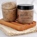 Coffee Butter Sugar Scrub, 4oz Emulsified Organic Sugar