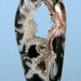 SENSATIONAL Ring or Pendant OcoOcho Agate w\/druzy 15mmx34mmx5mm