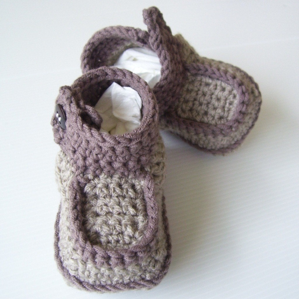 Download Now - CROCHET PATTERN Side-Button Boots - Pattern PDF