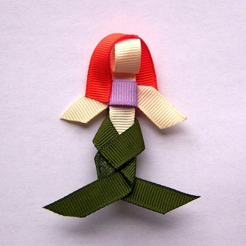 Disney Princess Hair Bow Clips Ribbon Sculpture Girl Accessory- You choose any FOUR